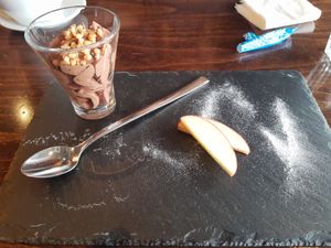 Chocolate mousse at Samses in Zurich