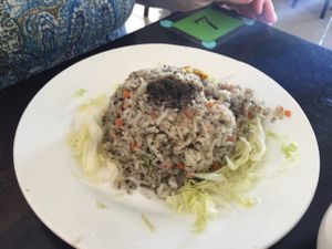 seaweed rice at Di Shui Fang - Water Drop Tea House in Kuantan