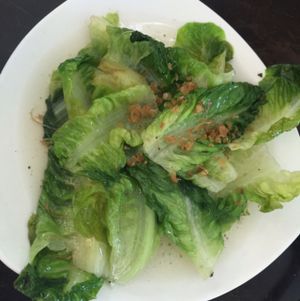 seasonal veg at Di Shui Fang - Water Drop Tea House in Kuantan