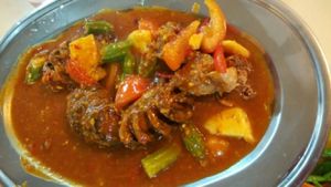 Assam thai fish at Ru Lai 如来斋 in Central Singapore