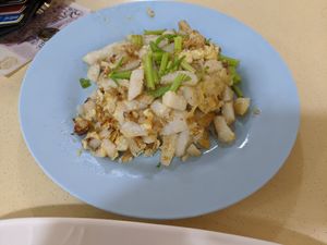 carrot cake ($3) at Ru Lai 如来斋 in Central Singapore