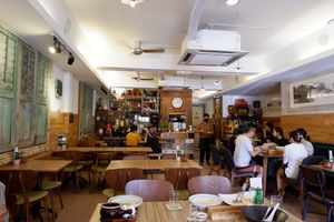 Interior.  at Lutan 21 滷談21蔬食藥膳養生館 in Malacca