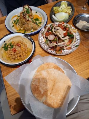  at La Hummuseria in Madrid