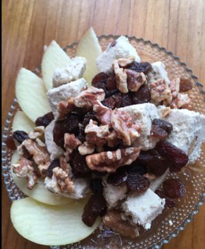 dessert  at La Hummuseria in Madrid