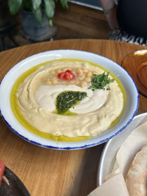   at La Hummuseria in Madrid