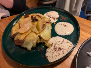 Maklouba at La Hummuseria in Madrid