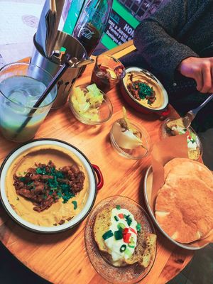 Heaven on Earth!! at La Hummuseria in Madrid