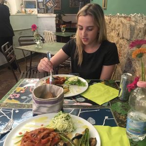 so delicious! lovely owner, great atmosphere and the best mushrooms ❤️ at Silvana Bio Vegan Food  in Florence