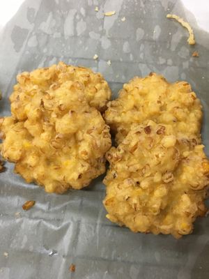 Fried Corn at Grand Night Market Vegetarian Stall in Hua Hin