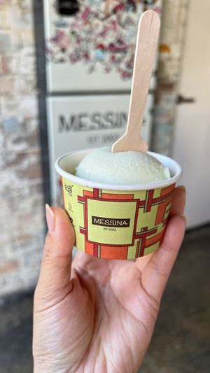 Coconut and Pandan (baby scoop)  at Gelato Messina in Fitzroy