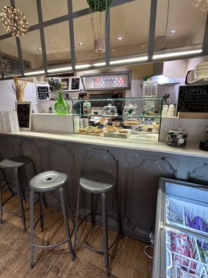 Kitchen and takeaway items - few vegan  at Crispy Organic Market and Take Away - Via F Crispi in Rome