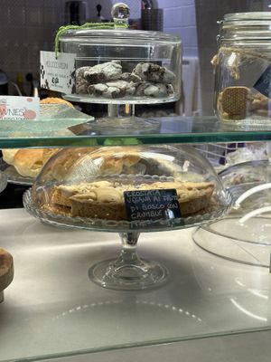 Vegan baked goods  at Crispy Organic Market and Take Away - Via F Crispi in Rome
