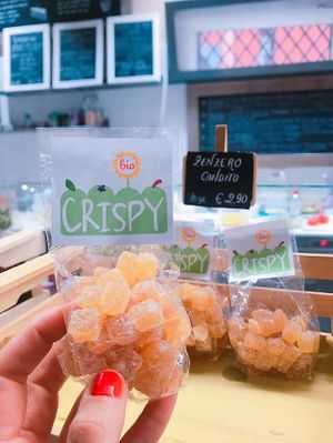 ginger  at Crispy Organic Market and Take Away - Via F Crispi in Rome
