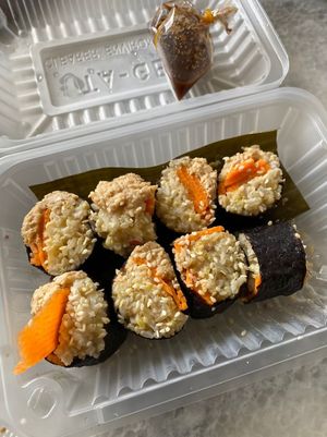 SD06 Quinoa Brown Rice ‘Tuna’ Kimbap 藜麦糙米‘吞拿’包饭
12.90 at Newstart Health Kitchen in Cheras