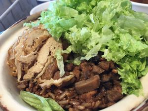 MA - 03 Clay Pot Mushroom Brown Rice at Newstart Health Kitchen in Cheras