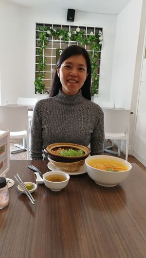 lunch at Newstart Health Kitchen in Cheras