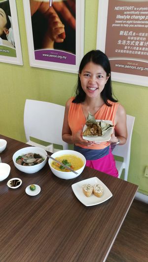 1️⃣Tuna Inari RM6.90
2️⃣Millet Dumpling RM7.90
3️⃣Soup Dumpling (5 pieces) RM11.90
4️⃣Nyonya Laksa (big) RM11.90

 at Newstart Health Kitchen in Cheras