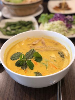 Great Laksa at Newstart Health Kitchen in Cheras