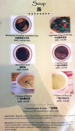 Menu at Newstart Health Kitchen in Cheras