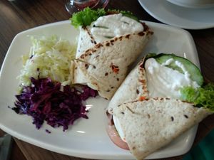 walnut wraps at Newstart Health Kitchen in Cheras