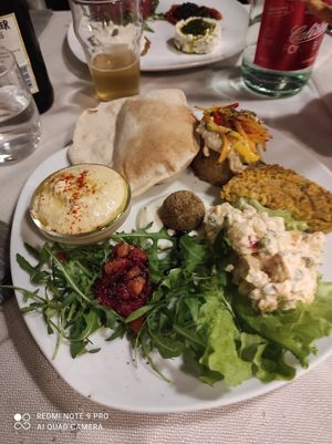 Antipasto misto at Mezzaluna in Turin