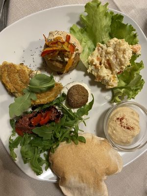 Gran mix antipasto   at Mezzaluna in Turin