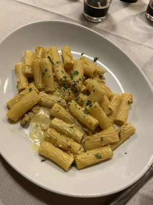 Carbonara Veg   at Mezzaluna in Turin