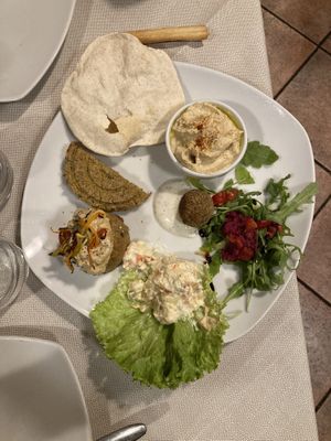 Misto di antipasti  at Mezzaluna in Turin