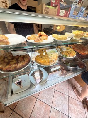 Desserts  at Mezzaluna in Turin