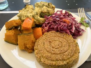 My chosen lunch  at Mezzaluna in Turin