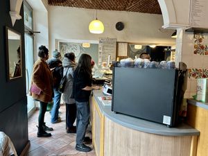   at Mezzaluna in Turin