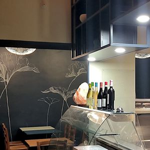 Interiors at Mezzaluna in Turin