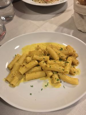 Carbonara  at Mezzaluna in Turin