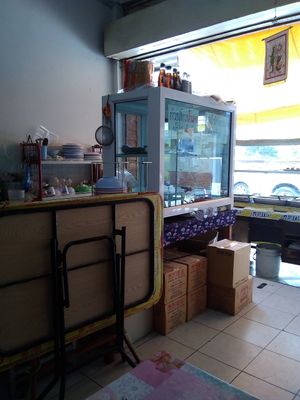 A few noodle dishes made to order...
 at Muay and Joom Vegetarian in Hua Hin