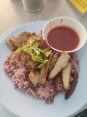  at Muay and Joom Vegetarian in Hua Hin