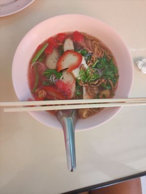  at Muay and Joom Vegetarian in Hua Hin