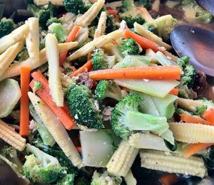 Mixed Veg at Muay and Joom Vegetarian in Hua Hin