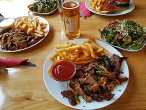 Gyrosteller at Subrosa Kneipenkollektiv in Kiel