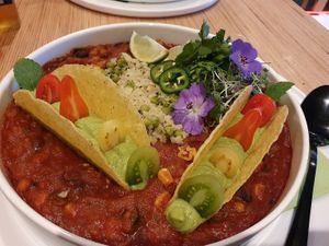 chili sin carne at Verthé in Diksmuide