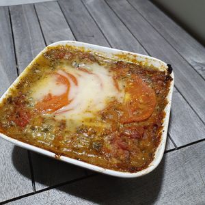 Pesto lasagne (take away) at Verthé in Diksmuide