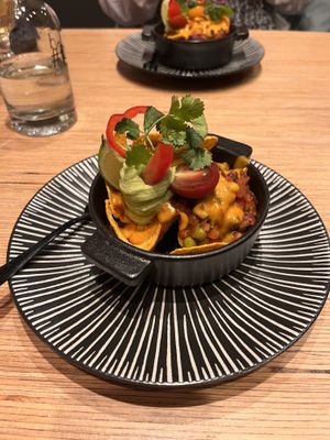 Vegan chilli nachos   at Verthé in Diksmuide