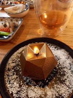 Illusie dessert at Verthé in Diksmuide