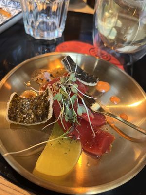 Sashimi  at Verthé in Diksmuide