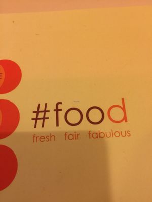 Menu cover at Verthé in Diksmuide