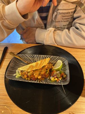 Tacos de légumes 🌽   at Verthé in Diksmuide