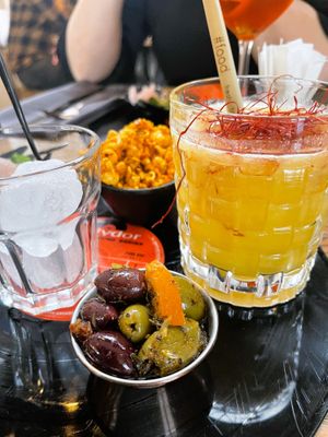 Mocktail 'Fire' at Verthé in Diksmuide