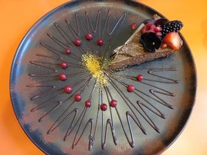 Dessert at Hashtag Food, Bruges at Verthé in Diksmuide