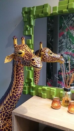 Giraffe at Hashtag Food, Bruges at Verthé in Diksmuide