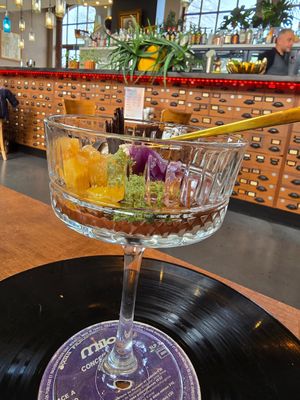 Smooth operator dessert at Verthé in Diksmuide