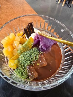 Smooth operator dessert at Verthé in Diksmuide